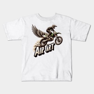 Motocross Rider Kids T-Shirt